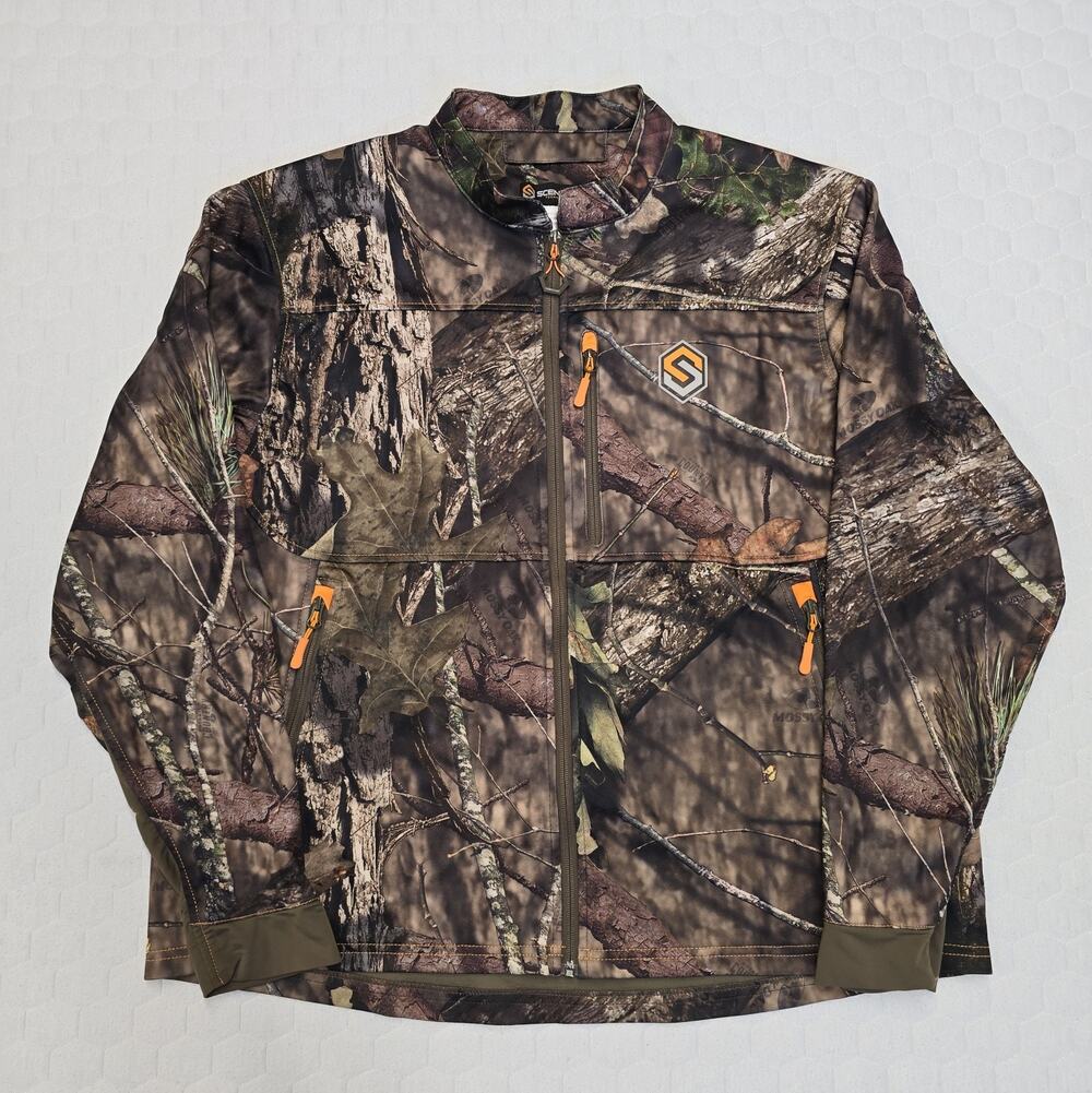 ScentLok Savanna Crosshair Jacket 2XL Mossy Oak Country Camo Carbon Alloy